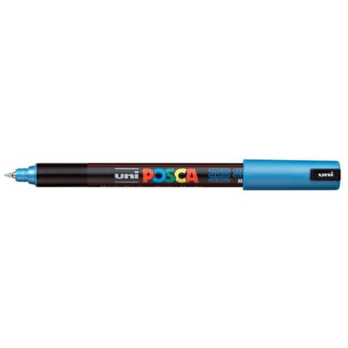 Marker pigmentowy Posca metallic niebies PC-1MR