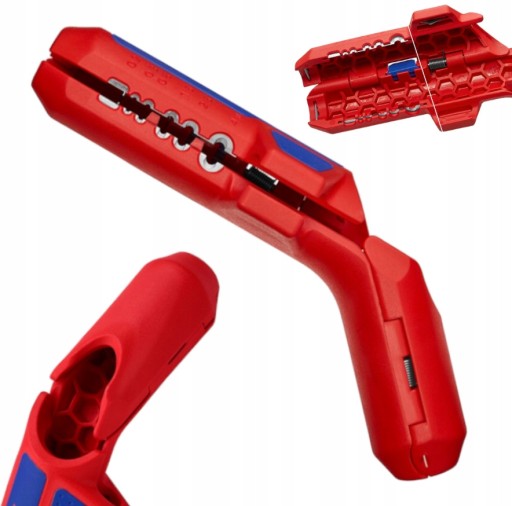 Ściągacz Izolacji do Kabli 8-13mm2 Uniwersalny ErgoStrip KNIPEX 16 95 01 SB