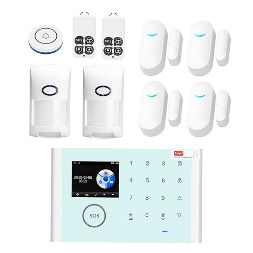 WiFi Bezprzewodowy system alarmowy w domu