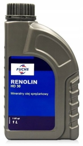 OLEJ DO SPRĘŻAREK TŁOKOWYCH FUCHS RENOLIN HD 30 1L