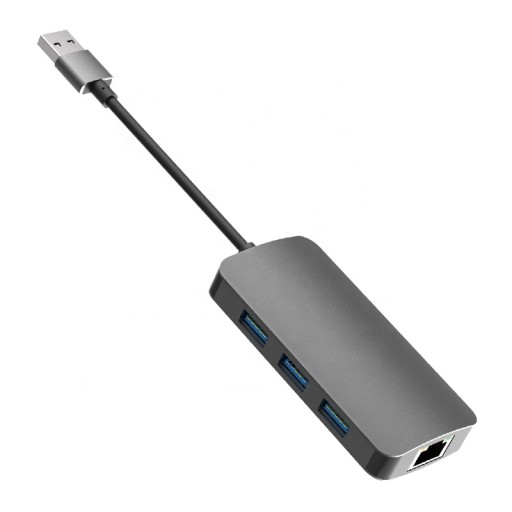HUB USB LAN ETHERNET RJ45 GIGABIT 1000MB USB 3.0