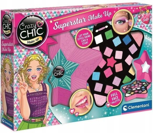 OUTLET Clementoni Crazy chic Super star make up 17650