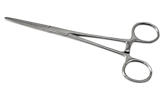 KLESZCZE kleszczyki PEAN proste - 18 cm
