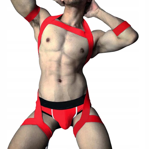 BDSM57 ELASTYCZNY HARNESS opaska na ramię