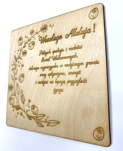 KARTKA WIELKANOCNA SKLEJKA GRAWER