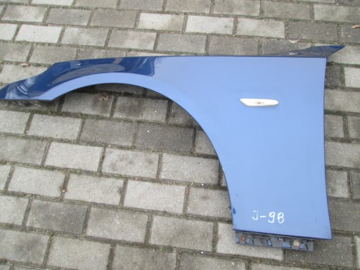 BLOTNIK PRZEDNI LEWY BMW 5 E60 E61 03-10 NIEBIESKI