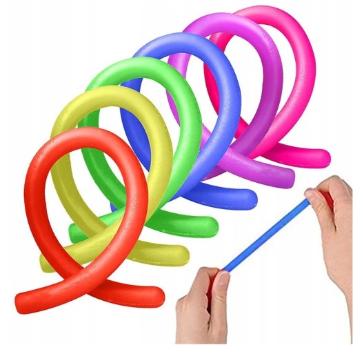 FIDGET TOYS 1x NOODLE STRETCH MAKARON SENSORYCZNY