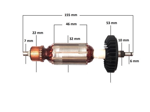 Wirnik do szlifierki Makita 9523 (JK589)