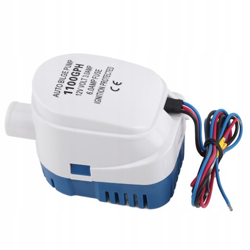 Pompa zęzowa automatyczna 12V 3A 1100GPH