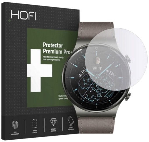 SZKŁO HARTOWANE PRO+ DO HUAWEI WATCH GT 2 GT2 PRO