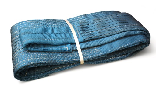 Zawiesie pasowe dźwigowe 8T/ 4m/ 240mm PĘTLE