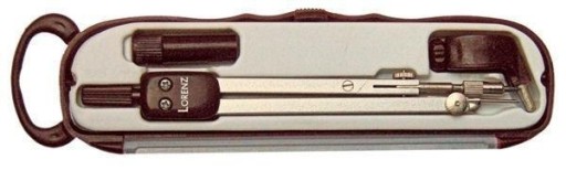 Cyrkiel techniczny z rysikami LORENZ w etui 203