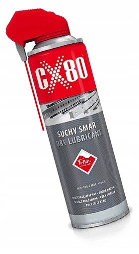 H5M77 CX80 SUCHY SMAR ODPORNY PRZEZROCZYSTY SPARY