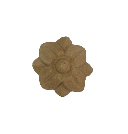 ORNAMENT ROZETA MAŁA Z PYŁU DRZEWNEGO Ø30