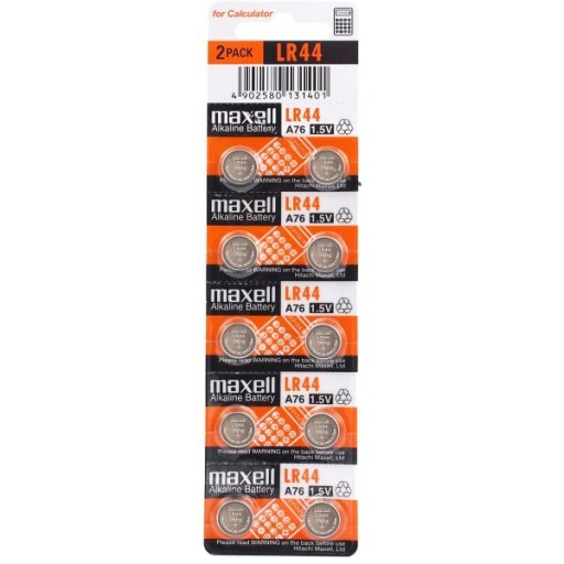 10 x bateria alkaliczna mini Maxell G13 / AG13 /