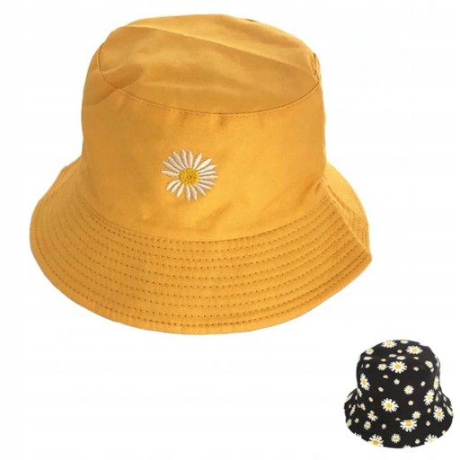 CZAPKA DWUSTRONNA KAPELUSZ na plaże BUCKET-HAT