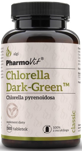 PHARMOVIT CHLORELLA 500t VEGE ALGI ODPORNOŚĆ PURE