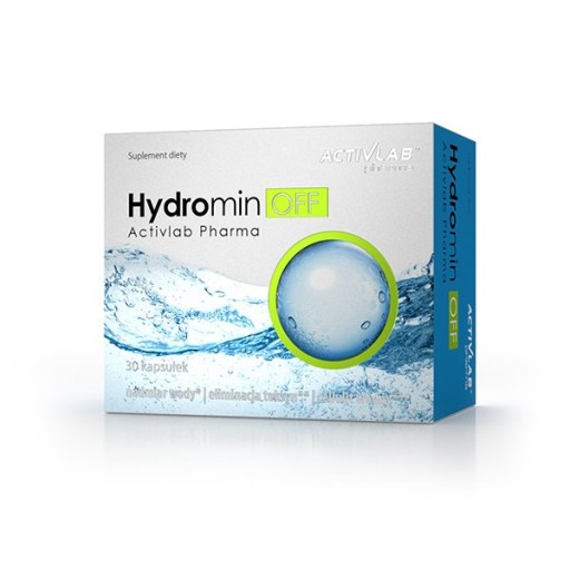 Hydromin OFF 30 kaps. usuwa namiar wody toksyny