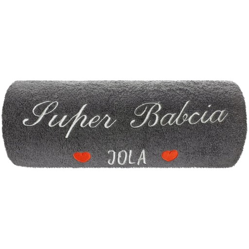 RĘCZNIK Z HAFTEM DZIEŃ BABCI DZIADKA HAFT 70x140