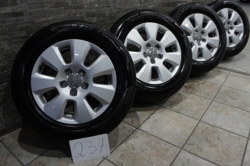 Koła Lato Alufelgi AUDI A6 A 225/60/16 Pirelli ok. 8mm,5mm
