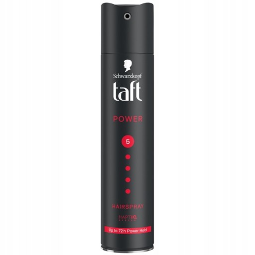 TAFT lakier do włosów Power 5 czarny 250ml