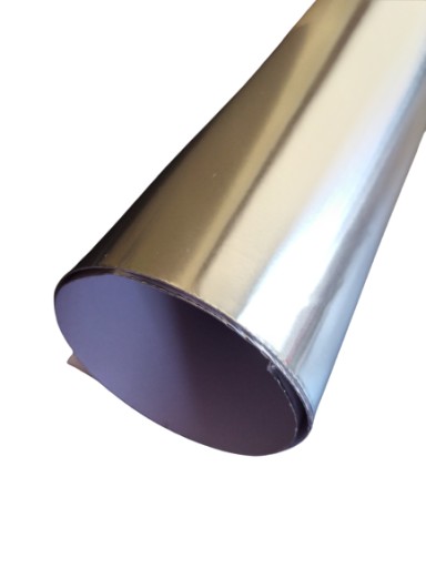 Folia Aluminiowa gruba Samoprzylepna 0,1mm 0,5mx1m