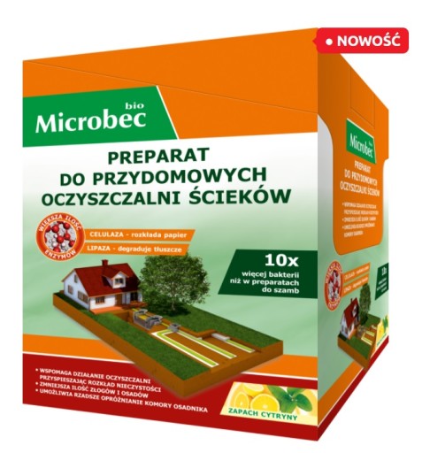 MICROBEC BIOAKTYWATOR BAKTERIE DO OCZYSZCZALNI 1,2