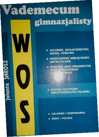 Vademecum gimnazjalisty WOS - Jolanta Jarosz