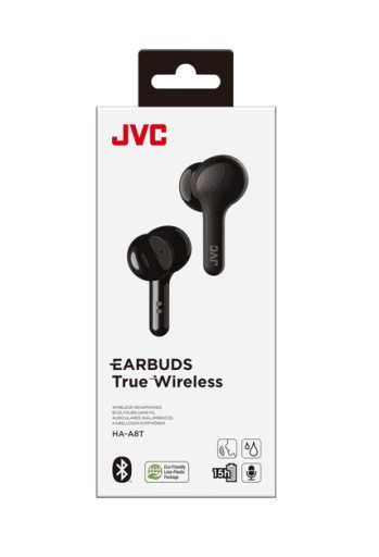 JVC HA-A8T SŁUCHAWKI BEZPRZEWODOWE CZARNE