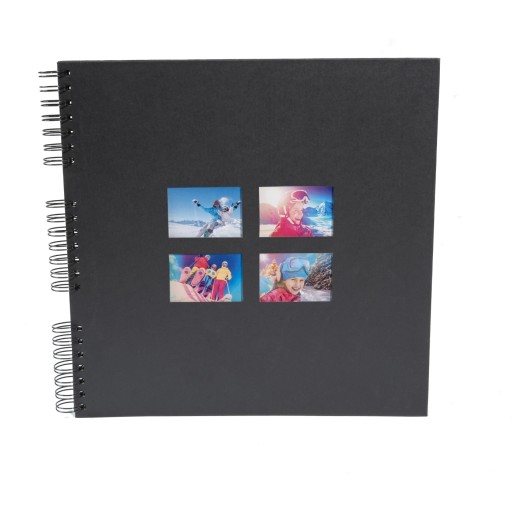 Exacompta Album MILANO 32x32cm, 60 stron - Czarny 15119E