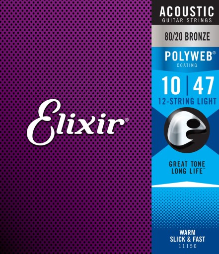 Struny Elixir PolyWeb 10-47 12-string (11150)