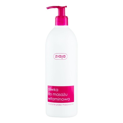 ZIAJA OLIWKA DO MASAŻU WITAMINOWA 500ML