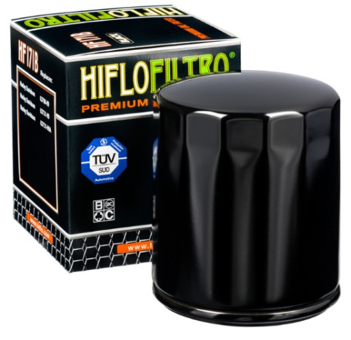 FILTR OLEJU HF 171B HF171B HARLEY DAVIDSON CZARNY