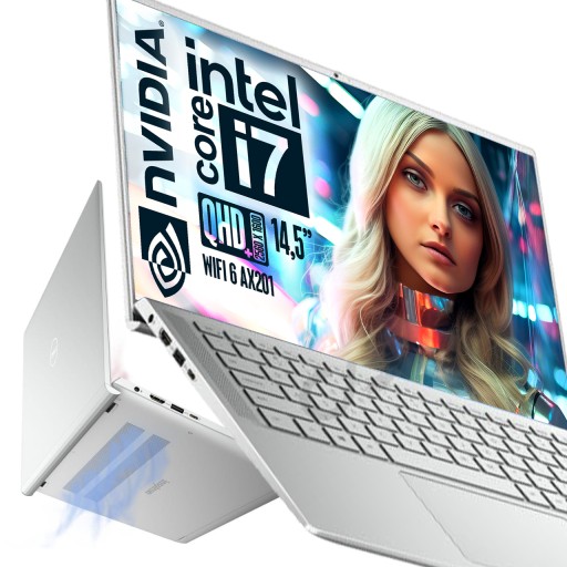 SREBRNY Laptop Gamingowy! DELL Inspiron 7400 i7 Nvidia MX350 14,5