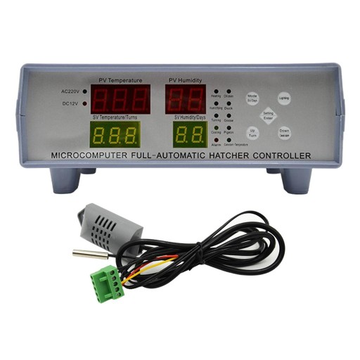 Automatyczna kontrola temperatury w inkubatorze jaj