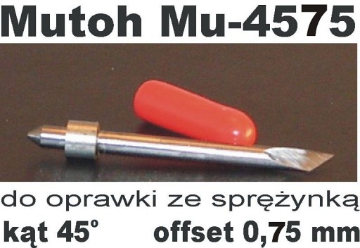 Nóż plotera ploterowy Mutoh 45 stopni JAKOŚĆ!