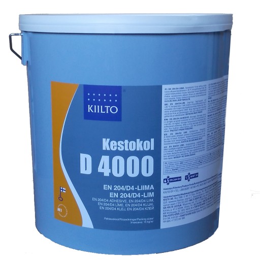 Wodoodporny klej do drewna Kiilto D4000 3KG D4