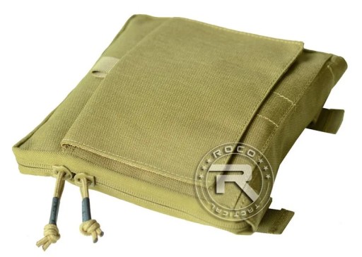 ROCOTACTICAL D80 MOLLE EDC Tactical Organizer Pouch Military Low Profile