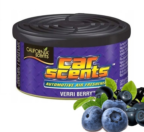 CALIFORNIA CAR SCENTS ZAPACH VERRI BERRY