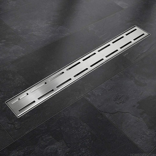 ODPŁYW LINIOWY Line Z SYFONEM 120cm STAL NIERDZEWN