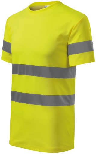 KOSZULKA ODBLASKOWA T-SHIRT HV PROTECT BAWEŁNA XL
