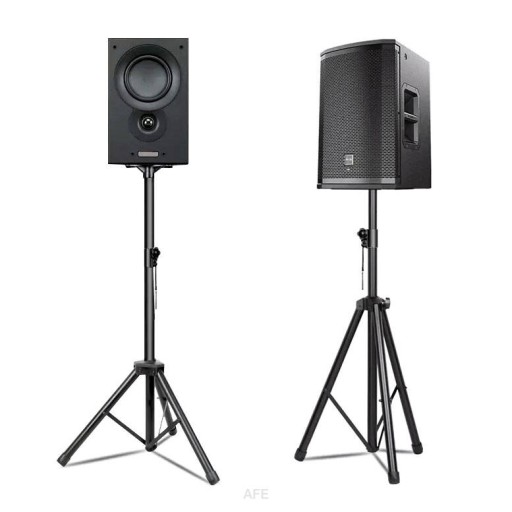 WYTRZYMAŁY STATYW REGULOWANY POD GŁOŚNIK KOLUMNĘ 95CM-200CM 30KG ŚR 35mm