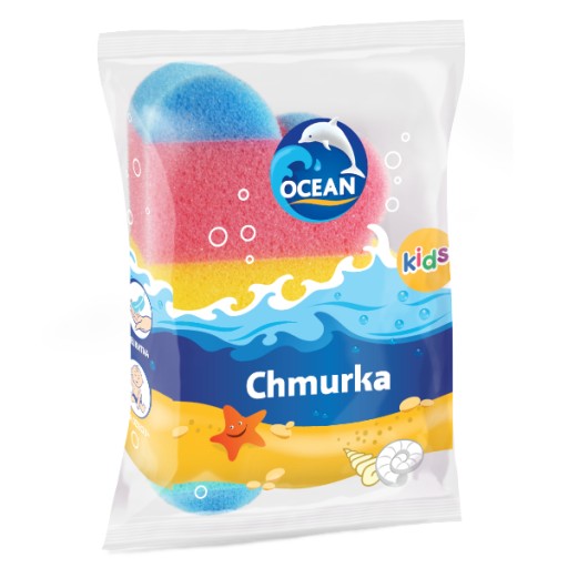 GĄBKA DO KĄPIELI DLA DZIECI CHMURKA