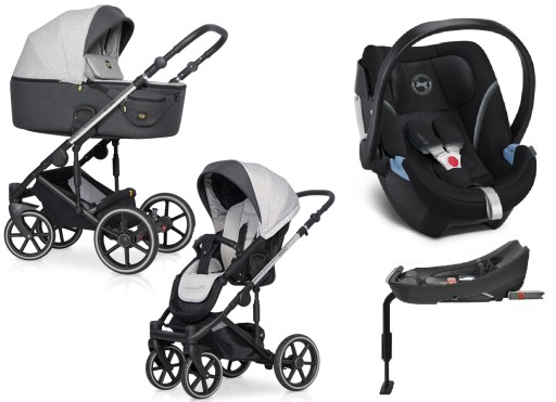 Expander EXEO wózek 4w1 Cybex Aton 5 + BAZA @