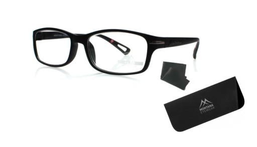 Okulary korekcyjne do czytania plusy etui +1.00