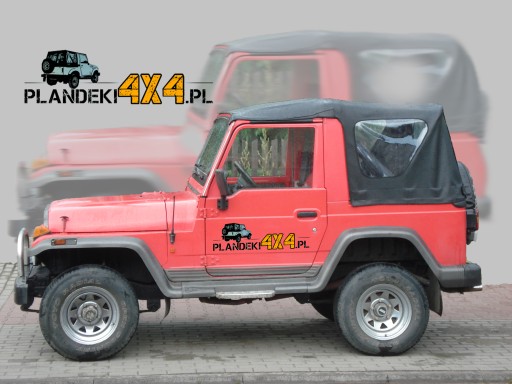 Kia Asia (Rocsta) Cabrio Plandeka Dach Soft Top