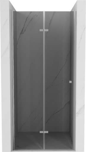 MEXEN LIMA DRZWI PRYSZNICOWE SKŁADANE 80 cm GREY