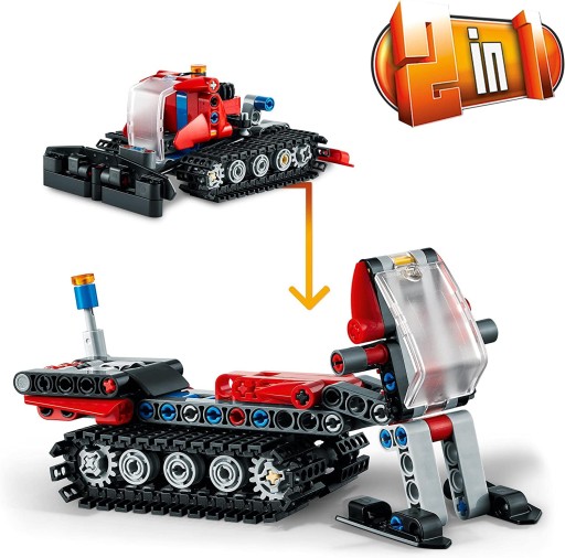 lego technic skuter sniezny