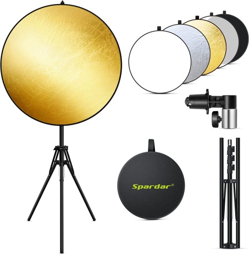SPARDAR PHOTO STUDIO REFLEKTOR 110 CM 5W1 STATYW