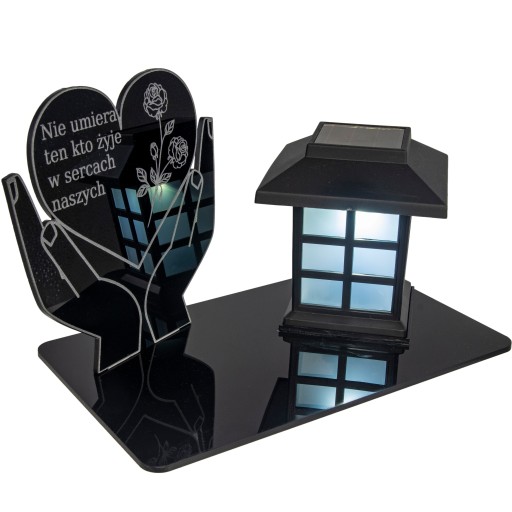 ZNICZ LED ZNICZ SOLARNY STATUETKA LED NA CMENTARZ